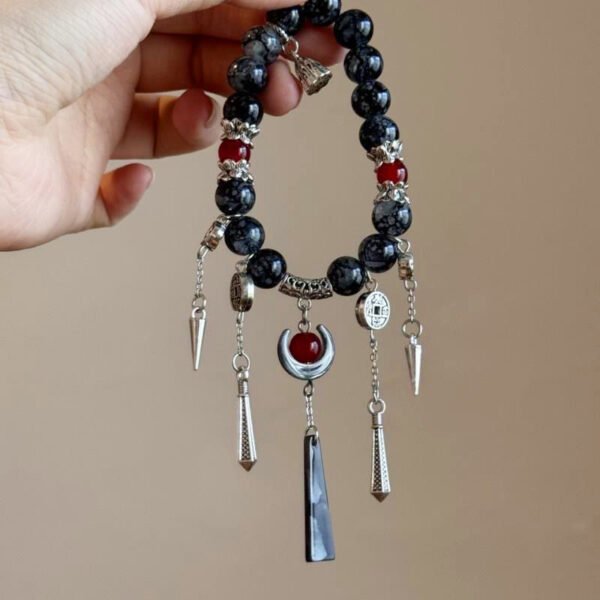 Black Glazed Bracelet - 图片 4