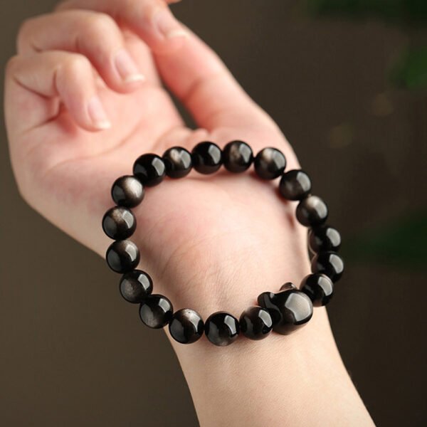 Natural Obsidian Bracelet - 图片 8