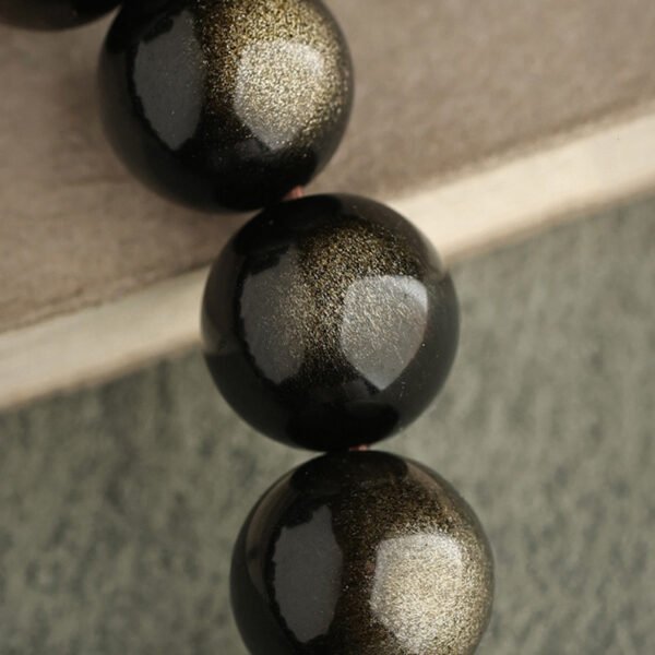 Natural Obsidian Bracelet - 图片 13