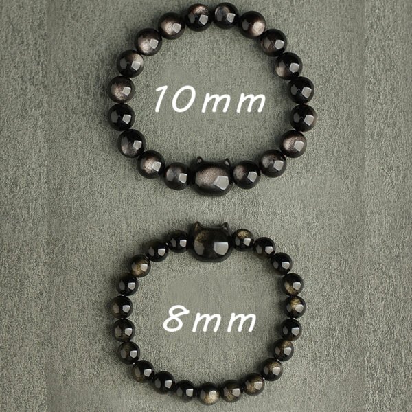 Natural Obsidian Bracelet - 图片 10