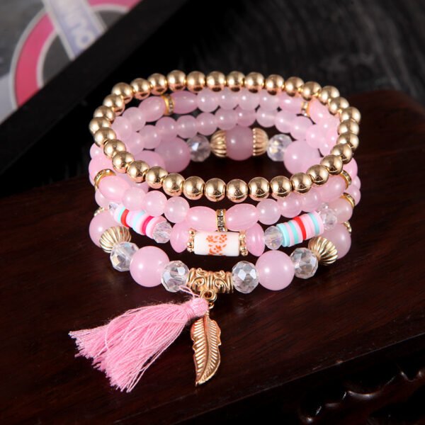 Ethnic Style Multi-layer Beaded Bracelet - 图片 4