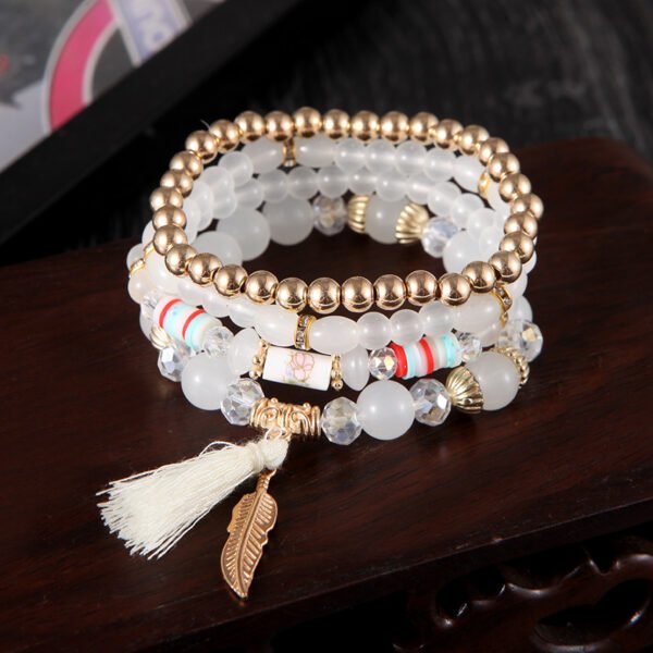 Ethnic Style Multi-layer Beaded Bracelet - 图片 6