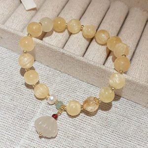 Delicate Light Yellow Bracelet