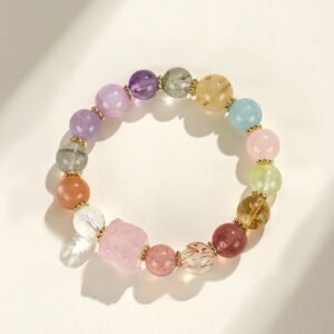 Natural Nine-Tailed Fox Treasure Crystal Bracelet