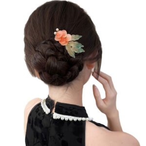 Goldfish Glass U-Shaped Hairpin